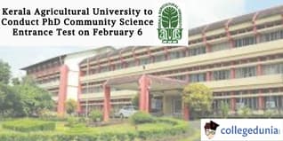 Kerala Agricultural University to Conduct PhD Community Science Entrance Test on February 6; Check Details Here